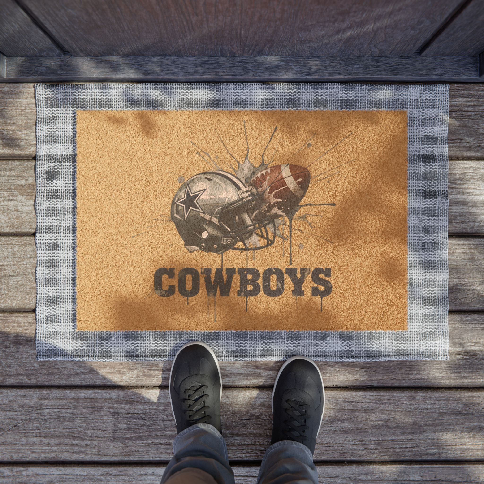 Cowboys Football Doormat