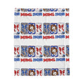 Baseball Velveteen Plush Blanket – Soft Game Day Throw